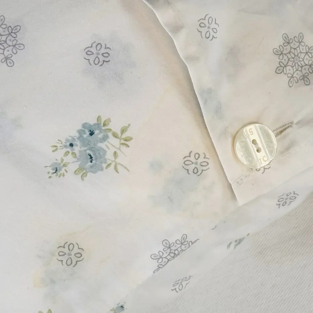 Rachel Ashwell Simply Shabby Chic Medallion Rose Twin XL Sheet Set READ